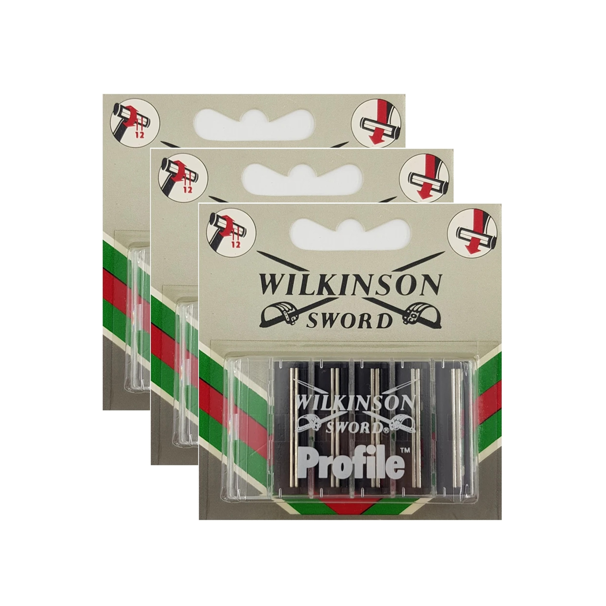 تیغ یدک ویلکینسون مدل SWORD سه بسته 5 عددی