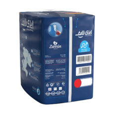 پوشینه چسبی بزرگسال ایزی لایف مدل 01 سایز متوسط مجموعه 2 عددی به همراه دستمال مرطوب