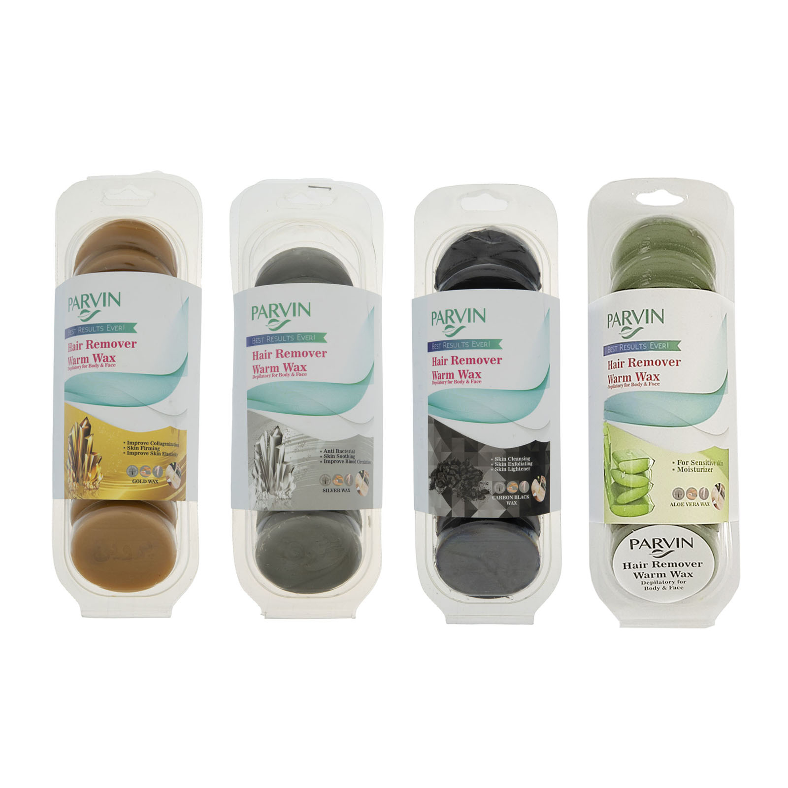 وکس موبر پروین کد 12 وزن 20 گرم مجموعه ۴ عددی