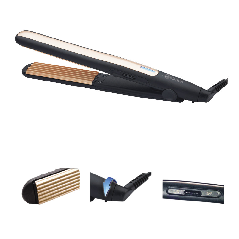 اتو و حالت دهنده ی مو پرومارون مدل ویو حرفه ای