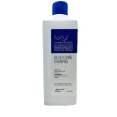 شامپو تثبیت کننده رنگ مو تونی پرفکت مدل silver shine مناسب برای انواع مو حجم 500 میلی لیتر