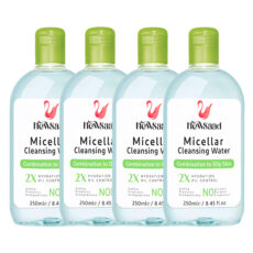 محلول پاک کننده آرایش صورت نیوساد مدل Com-Oil مناسب پوست های چرب حجم 250 میلی لیتر  مجموعه چهار عددی