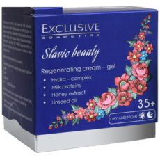 کرم ژل بازسازی کننده اکسکلوسیو مدل اسلاویک بیوتی حجم 50 میلی لیتر