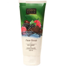 کرم لایه بردار صورت لندن استایل مدل Mix Berry & Chocolate حجم 150 میلی لیتر