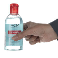 محلول پاک کننده آرایش صورت ای سی ام مدل سبیونکس حجم 250 میلی لیتر
