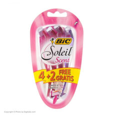 خود تراش بیک مدل Soleil Scent بسته 6 عددی