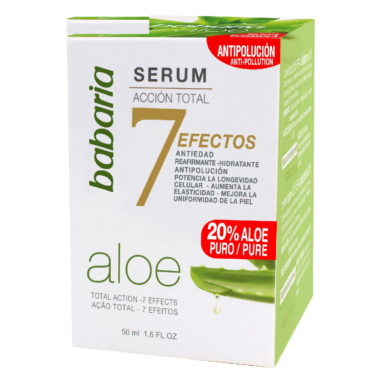 سرم ضد چروک باباریا مدل 7 EFECTOS حجم 50 میلی لیتر