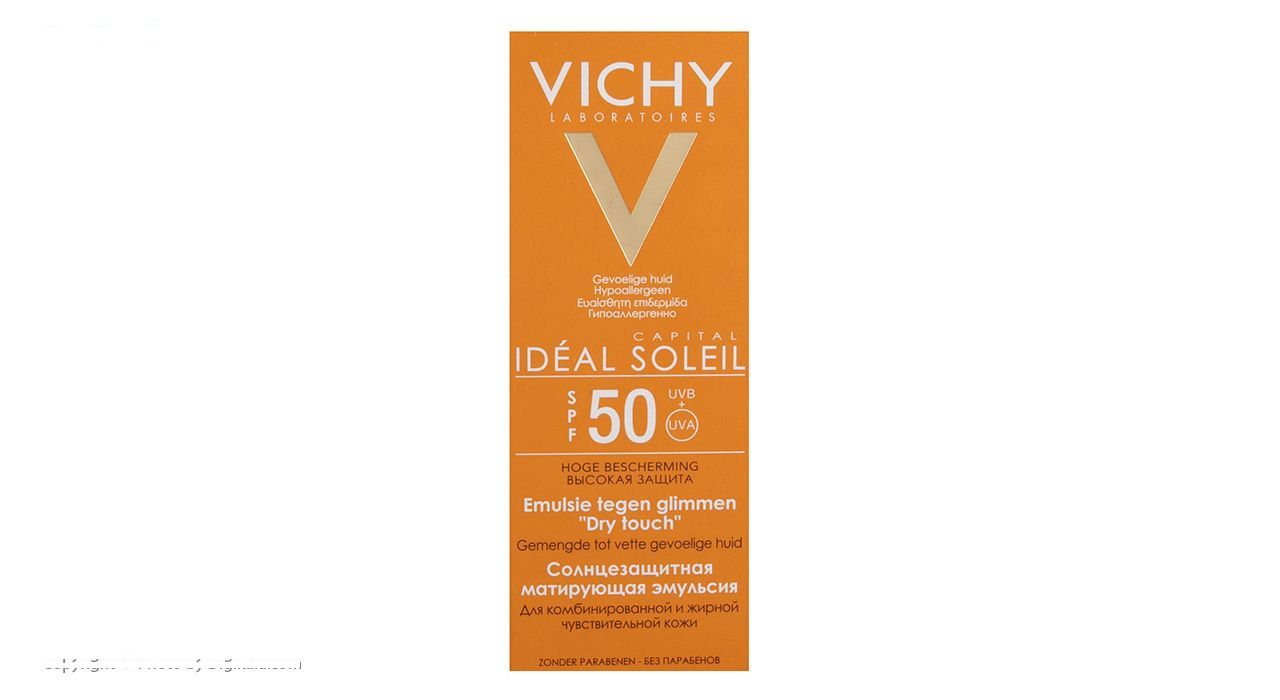 فلوئید ضد آفتاب ویشی سری Ideal Soleil مدل Dry Touch حجم 50 میلی لیتر