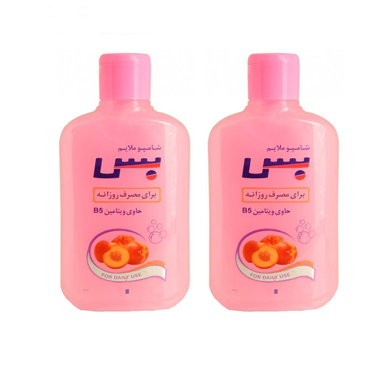 شامپو مو بس مدل PL حجم 1000 میلی لیتر مجموعه 2 عددی