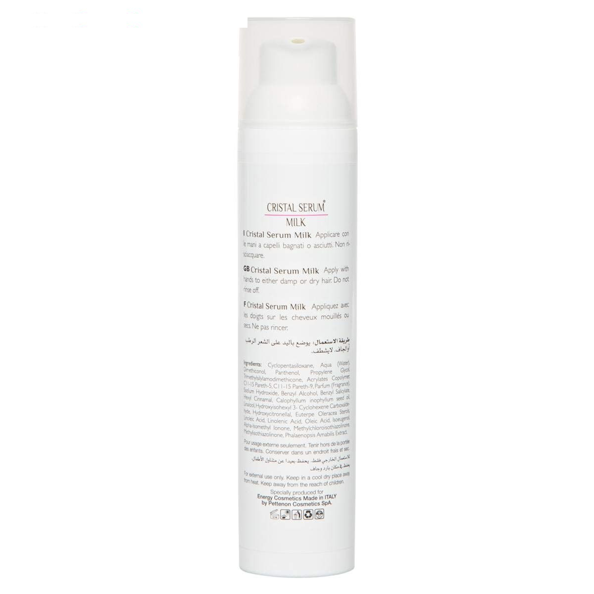 سرم مو انرژی مدل Cristal حجم 100 میلی لیتر