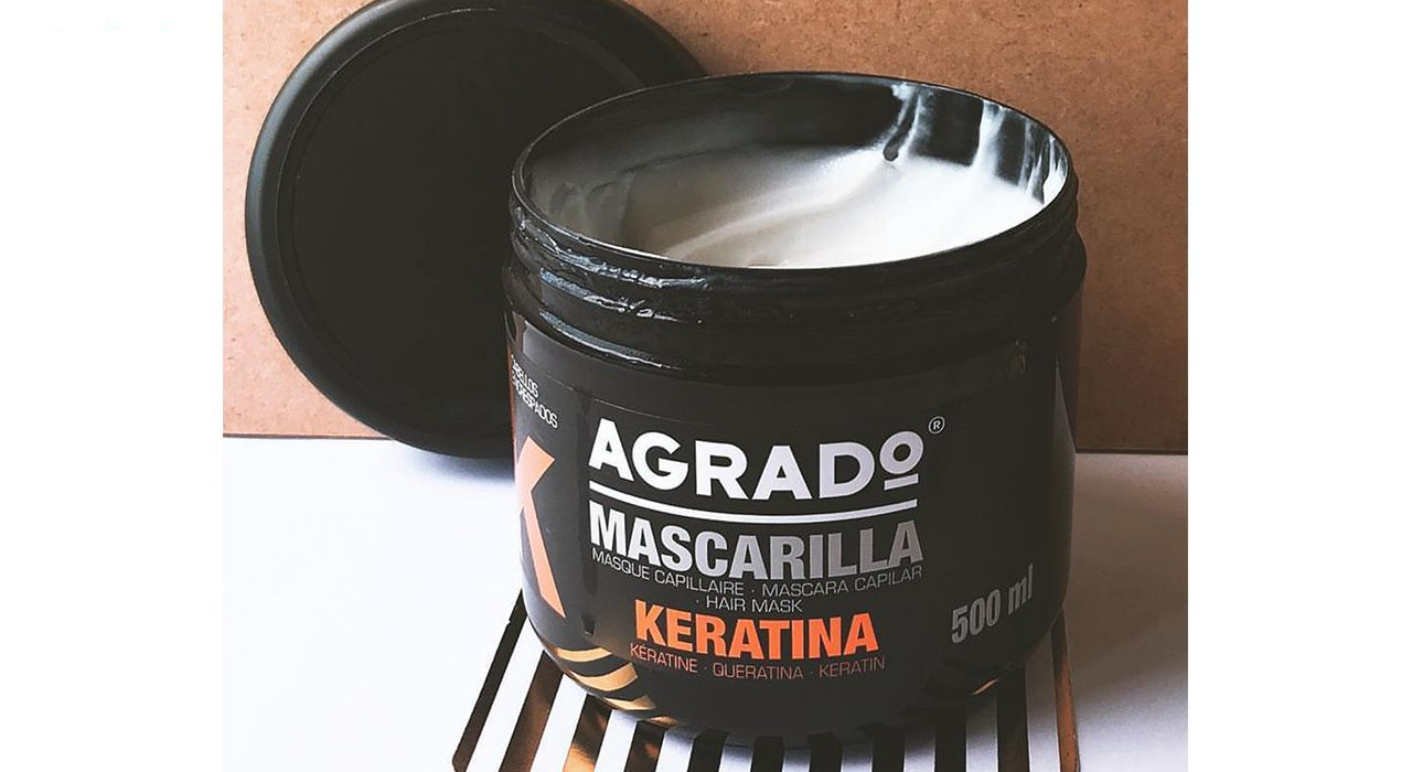 ماسک مو کراتینه آگرادو حجم 500 میلی لیتر
