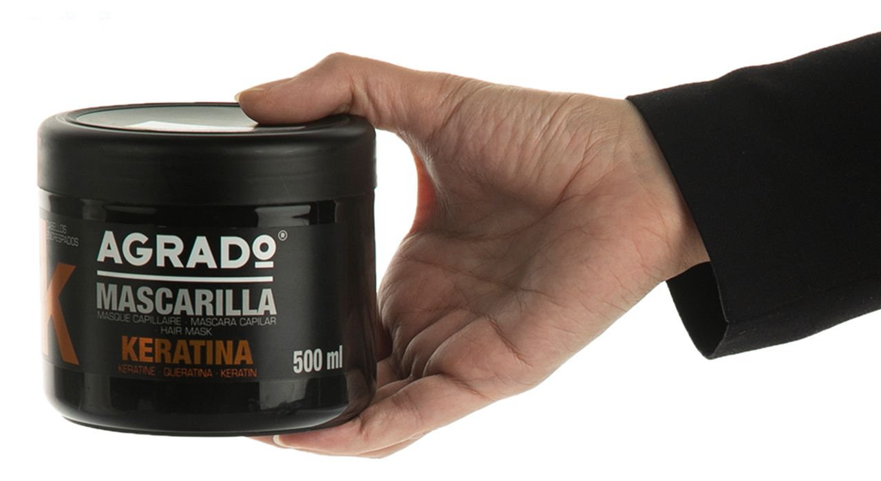 ماسک مو کراتینه آگرادو حجم 500 میلی لیتر