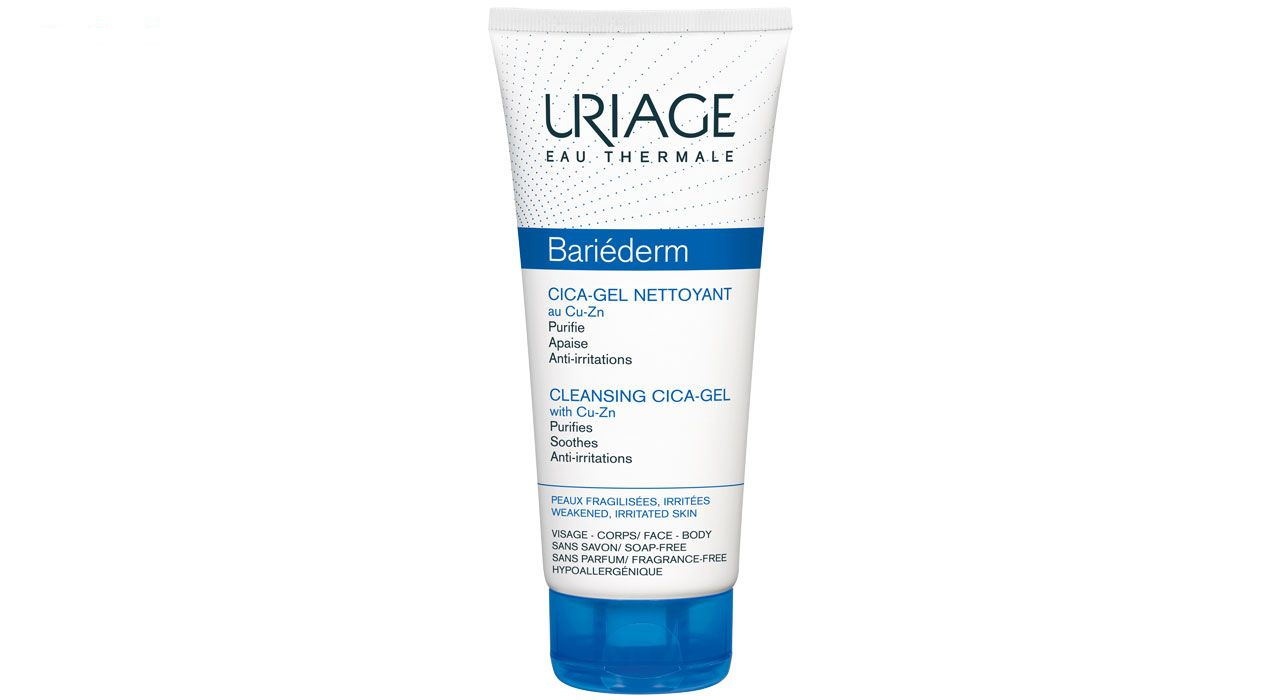 ژل شوینده صورت و بدن اوریاژ سری Bariederm مدل Cica حجم 200 میلی لیتر