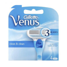 تیغ یدک ژیلت مدل Venus Close & Clean بسته 4 عددی