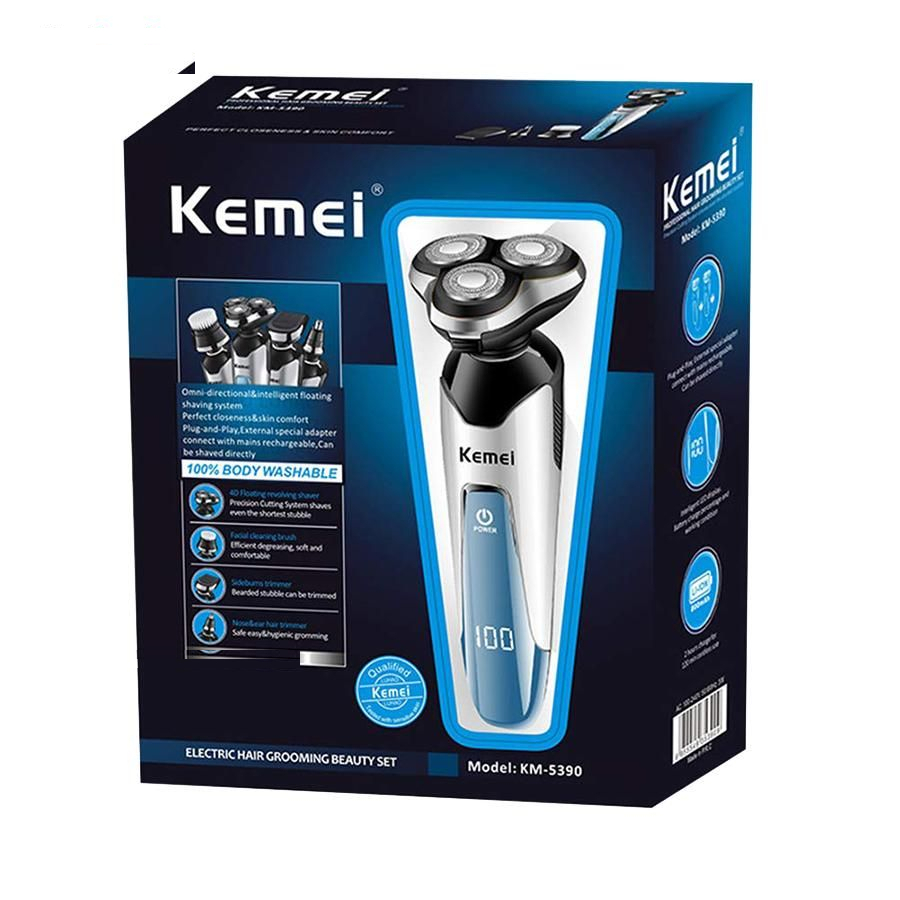 ماشین اصلاح موی سر و صورت کیمی مدل km-5390