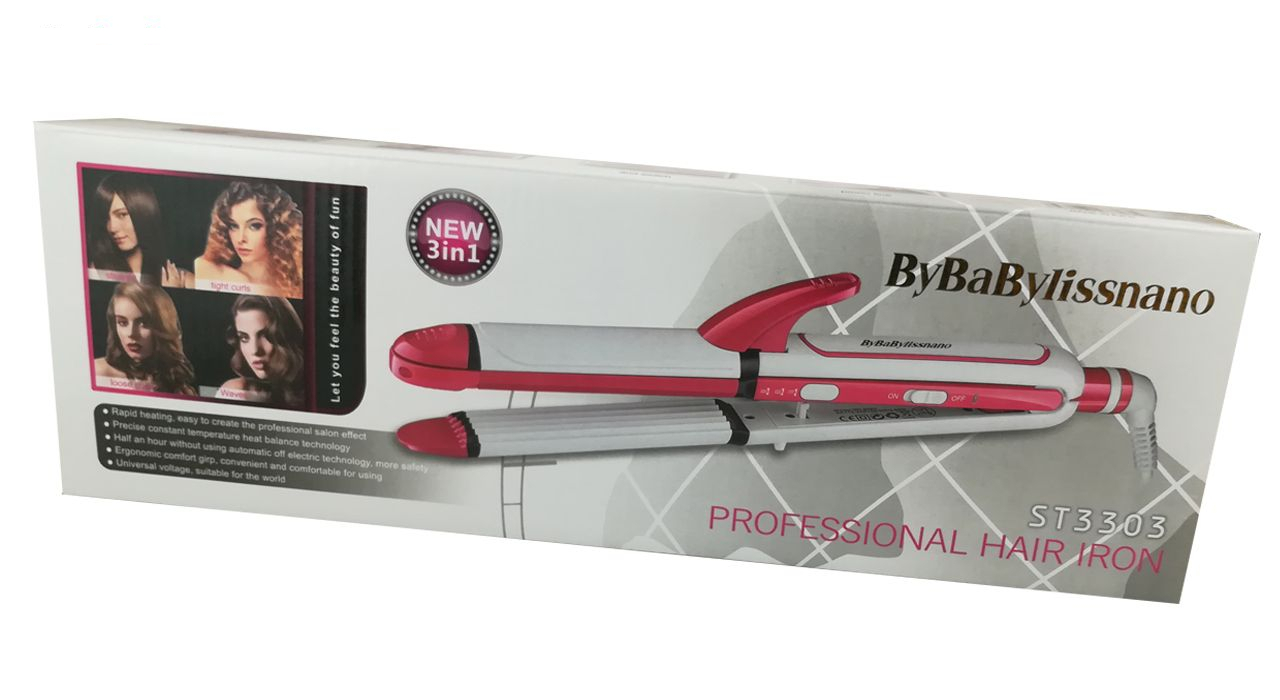 اتو و حالتدهنده مو بای بابیلیس نانو مدل ST3303