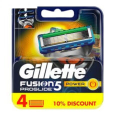 تیغ یدک ژیلت مدل فیوژن پروگلاید پاور بسته 4 عددی