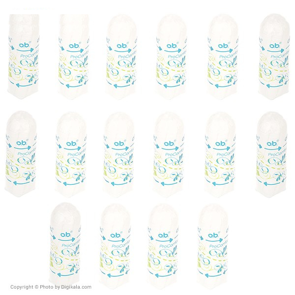 تامپون او.بی سری Procomfort مدل Super Plus شش قطره بسته 16 عددی