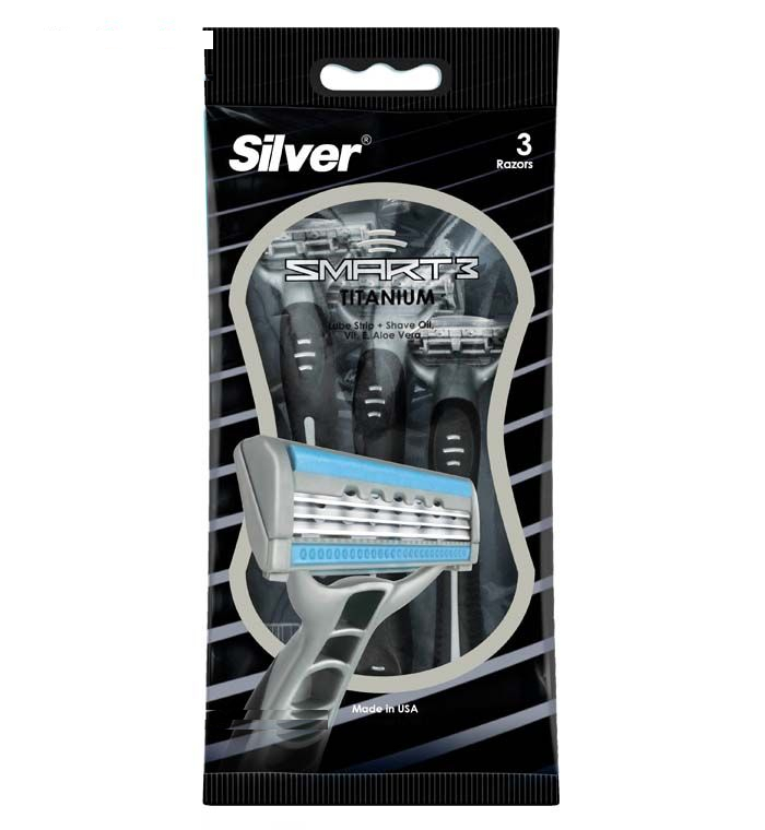 خود تراش سیلور مدل Smart3 مجموعه 2 عددی