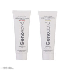 کرم لایه بردار پوست ژنوبایوتیک مدل Kerato-Gen حجم 50 میلی لیتر به همراه کرم کنترل کننده پوست مرغی مدل Kerato-Gen-1