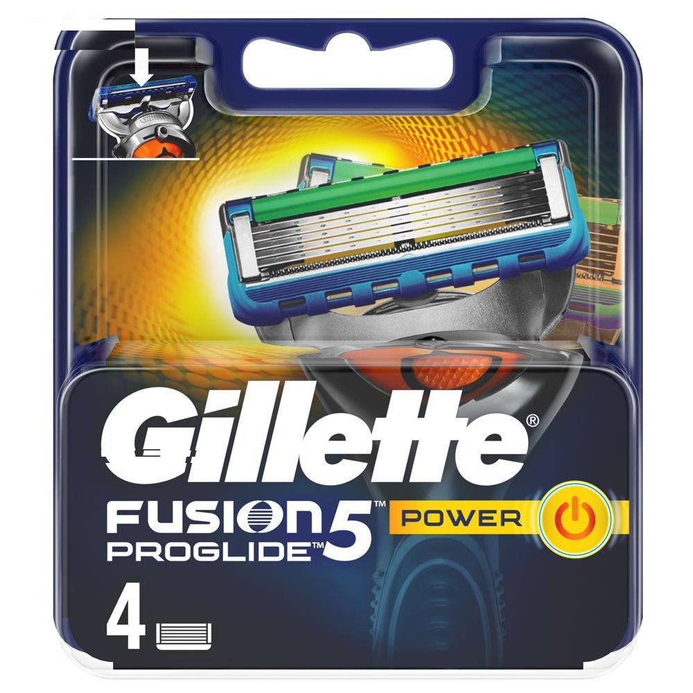 تیغ یدک ژیلت مدل Fusion Proglide Power بسته 4 عددی