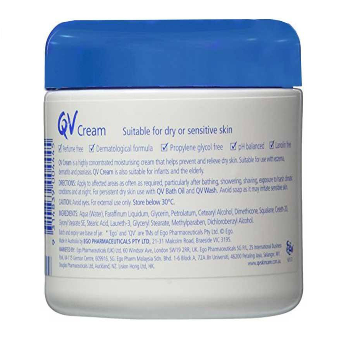 کرم مرطوب کننده کیووی حجم 200 میلی لیتر