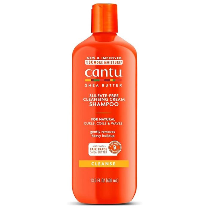 شامپو تقویت کننده و ضد ریزش مو کانتو مدل SHEA BUTTER مناسب برای موهای مجعد و فر حجم 400 میلی لیتر