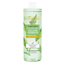 محلول پاک‌ کننده آرایش صورت بی‌ یلندا مدل چای سبز حجم 500 میلی لیتر