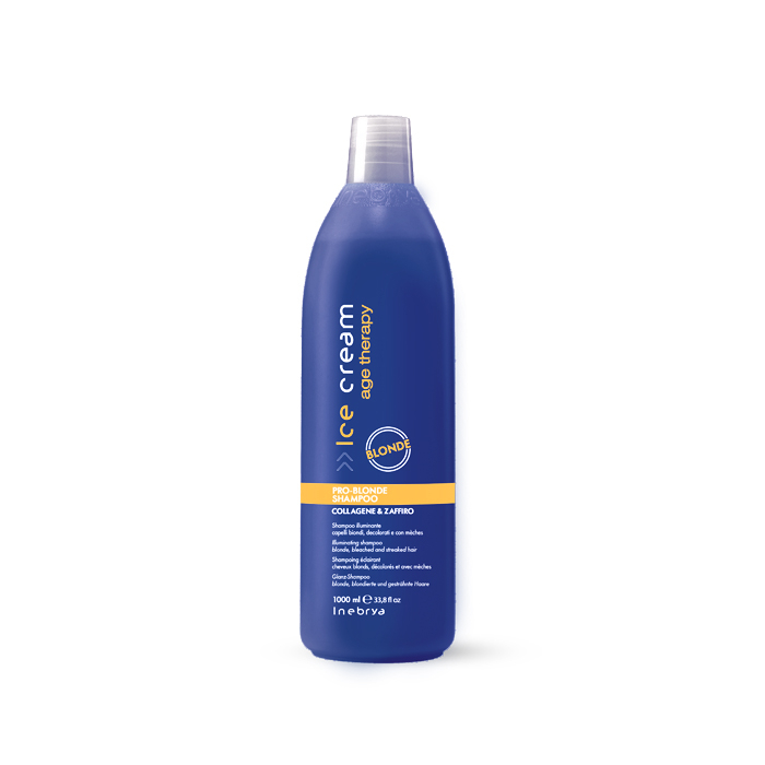 شامپو مو آیس کریم مدل pro-blond حجم 1000 میلی لیتر