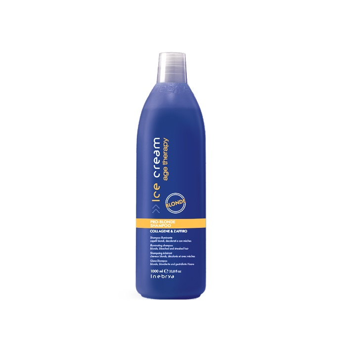 شامپو مو آیس کریم مدل pro-blond حجم 1000 میلی لیتر