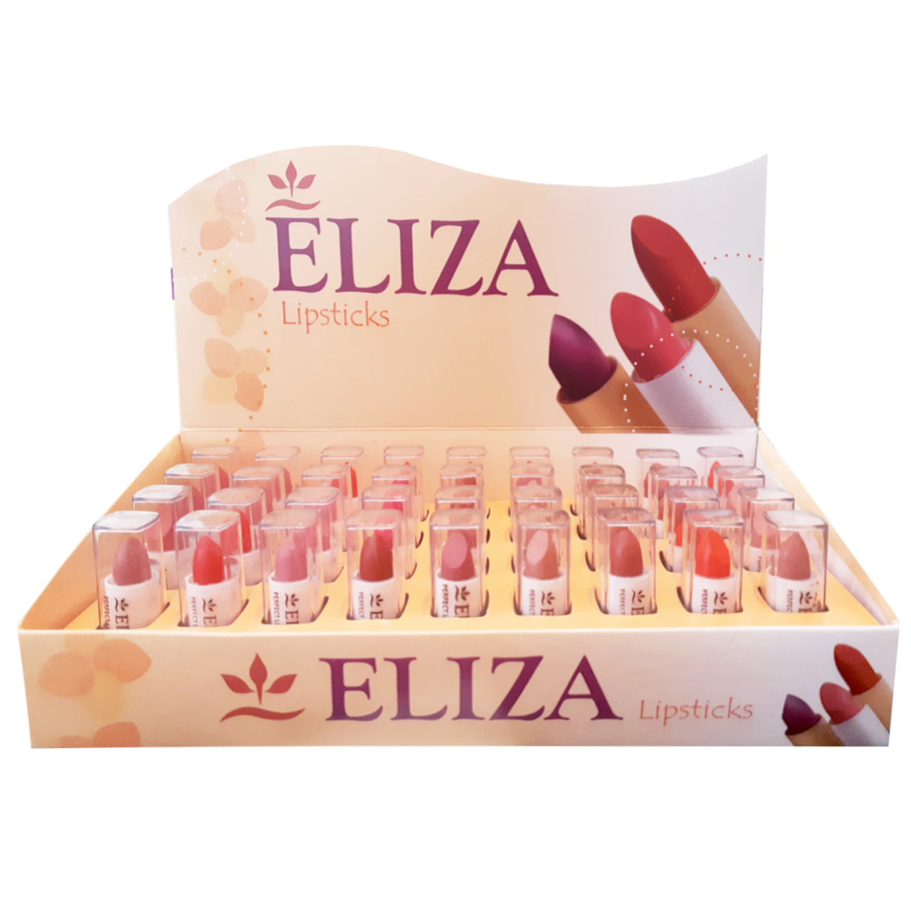 رژ لب جامد الیزا مدل Mini بسته ۳۶ عددی