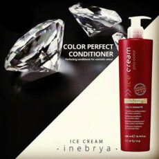 نرم کننده مو آیس کریم مدل Gold & Diamond حجم 300 میلی لیتر