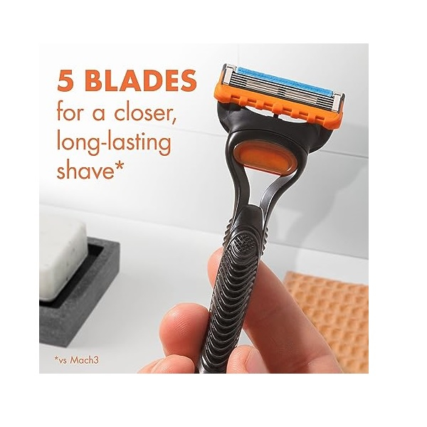 تیغ یدک ژیلت مدل Fusion 5 بسته 12 عددی