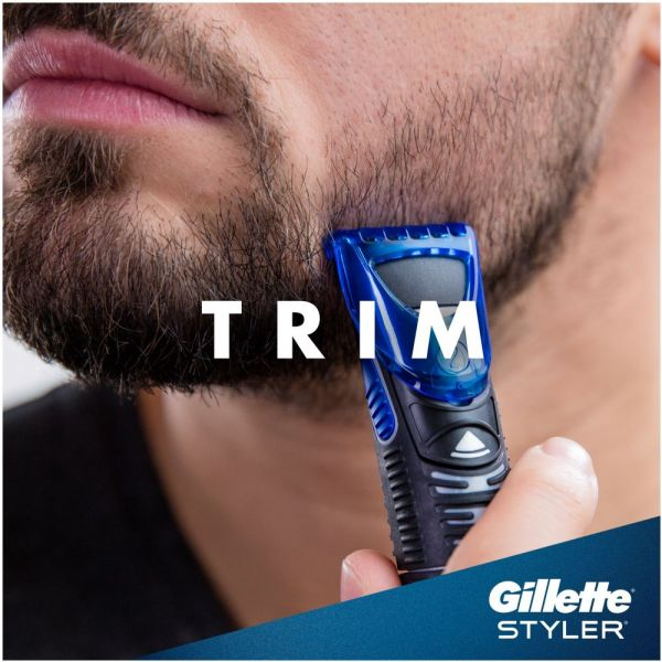 ماشین اصلاح موی صورت ژیلت مدل Proglide Styler به همراه خوتراش