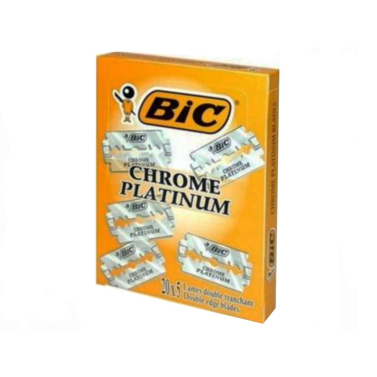 تیغ یدک بیک مدل Double Edge بیست بسته 5 عددی