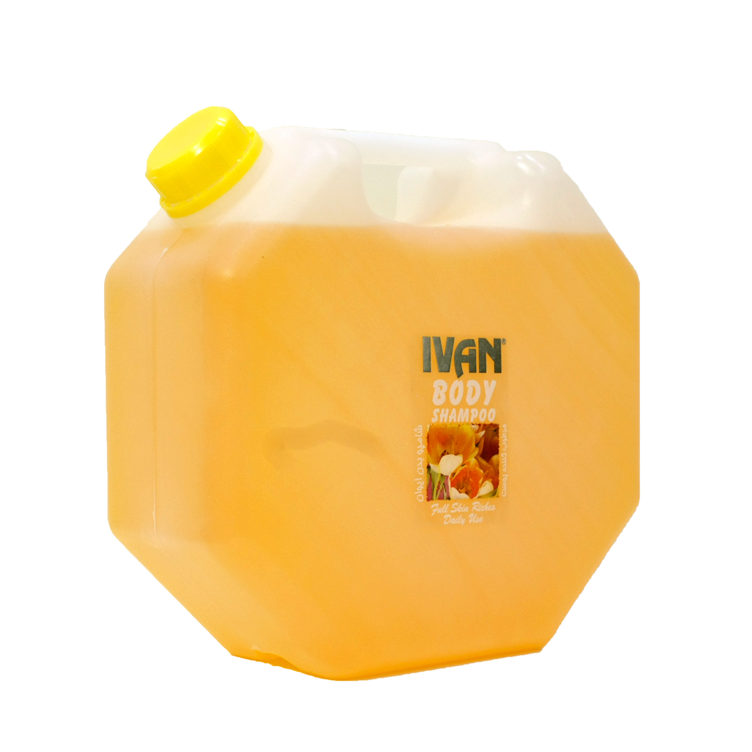 شامپو بدن ایوان مدل full skin riches زرد حجم 4000 میلی لیتر