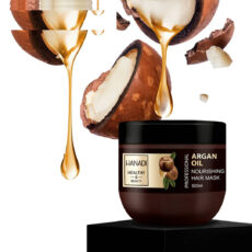 ماسک مو مغذی هانادی مدل روغن آرگان حجم 500 میلی لیتر