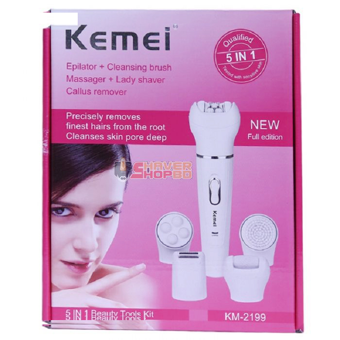 برس ‌پاک‌سازی و ماساژور صورت کیمی مدل KM-2199