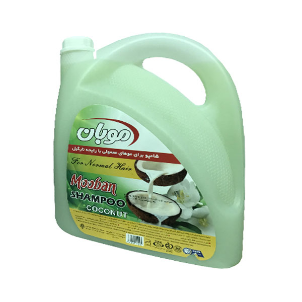 شامپو مو موبان مدل نارگیل حجم 4000 میلی لیتر