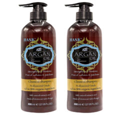 شامپو تقویت کننده مو هاسک مدل ARGAN OIL حجم 800 میلی لیتر