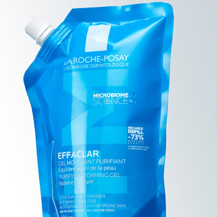 ژل شستشو صورت ضد جوش لاروش پوزای مدل Effaclar مناسب برای پوست چرب حجم 400 میلی لیتر