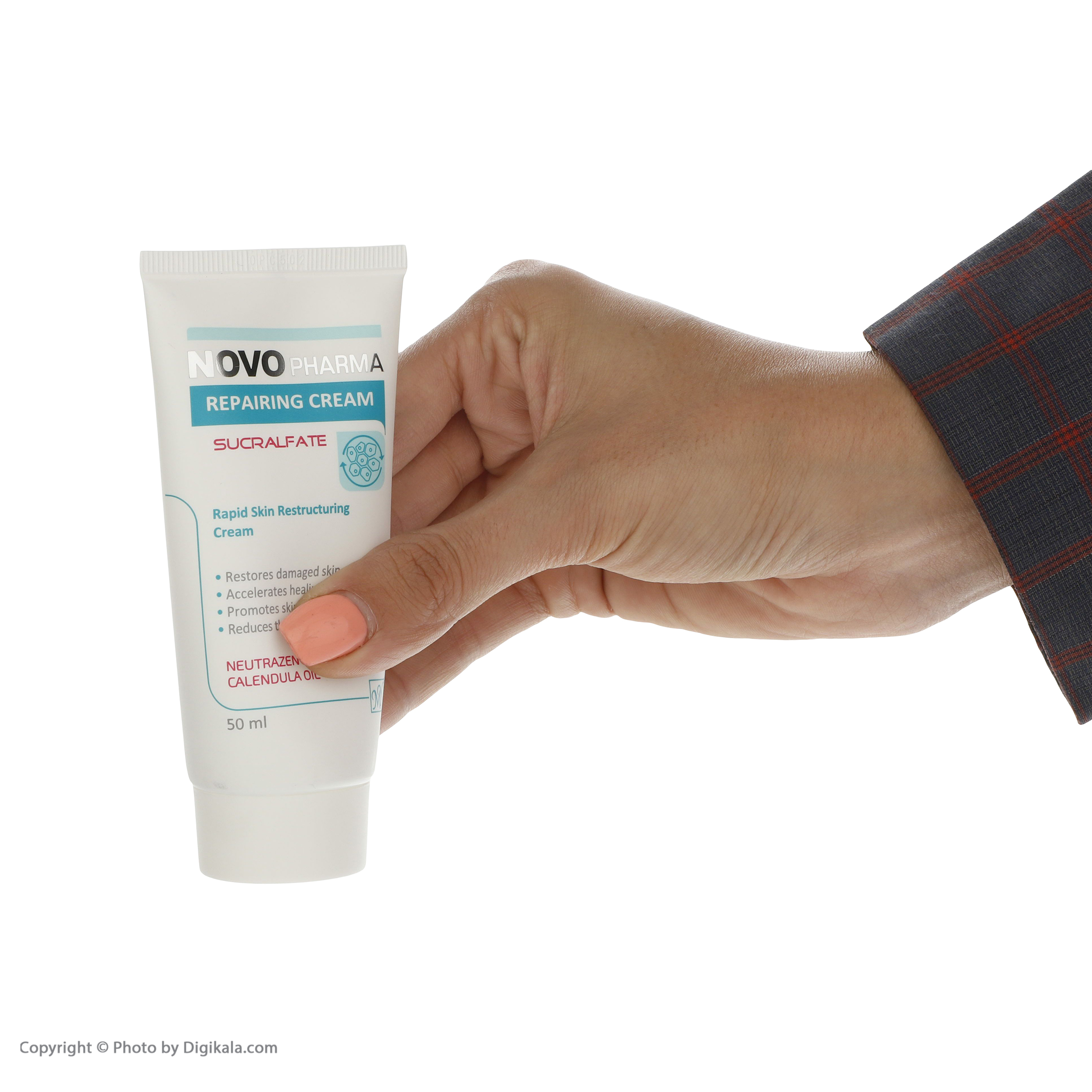 کرم ترمیم کننده مای سری نووفارما مدل calendula oil حجم 50 میلی لیتر