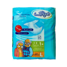 پوشینه بزرگسال مبارک مدل اکسترا سایز بزرگ مجموعه 2 عددی