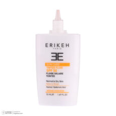 کرم ضد آفتاب رنگی صورت اریکه SPF 50 مدل Tinted حاوی محافظ UVA و UVB  ‌مناسب پوست‌های خشک و معمولی حجم 50 میلی‌ لیتر
