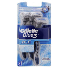 خودتراش ژیلت مدل Blue3 Ice بسته 3 عددی