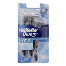 خودتراش ژیلت مدل Blue3 Ice بسته 3 عددی