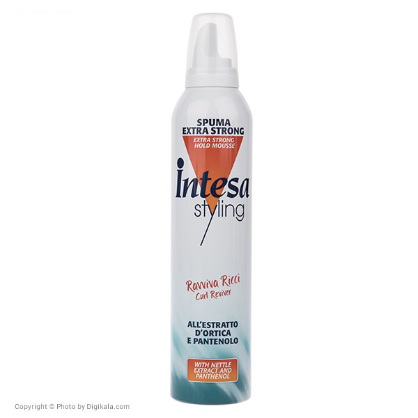 موس حالت‌ دهنده مو اینتسا مدل Ravviva Ricci حجم 300 میلی لیتر