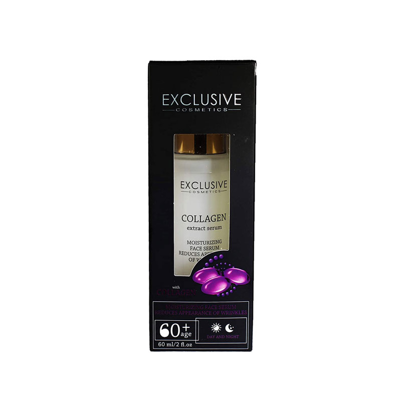 سرم ضد چروک اکسکلوسیو مدل COLLAGEN حجم 60 میلی لیتر