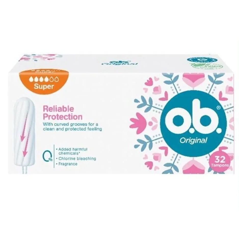 تامپون او.بی مدل super بسته 32 عددی