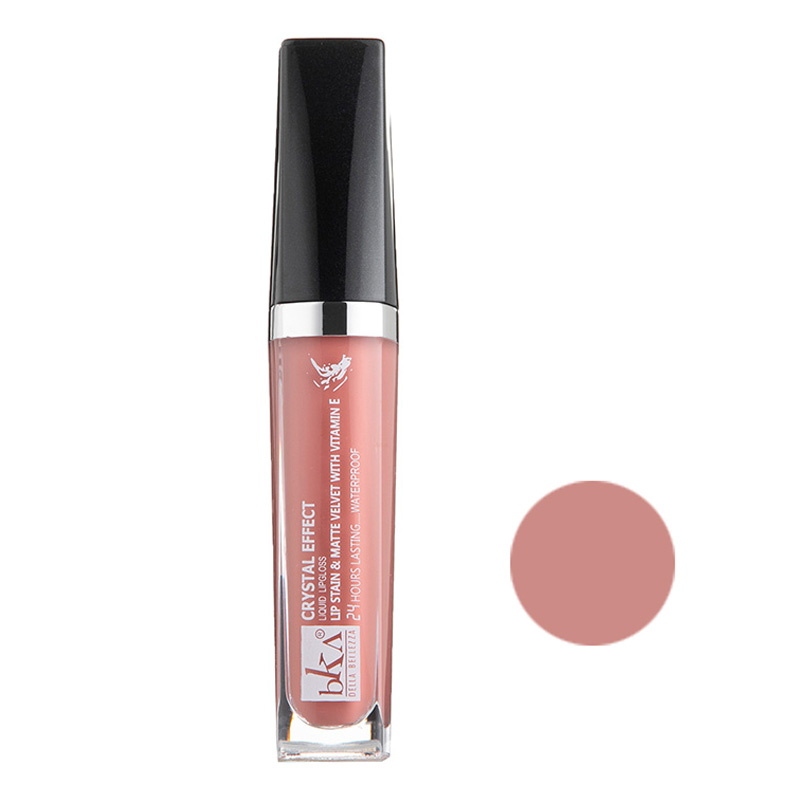 رژ لب مایع بکا کد LG232632 مجموعه 3 عددی به همراه کیف لوازم آرایش کد VG